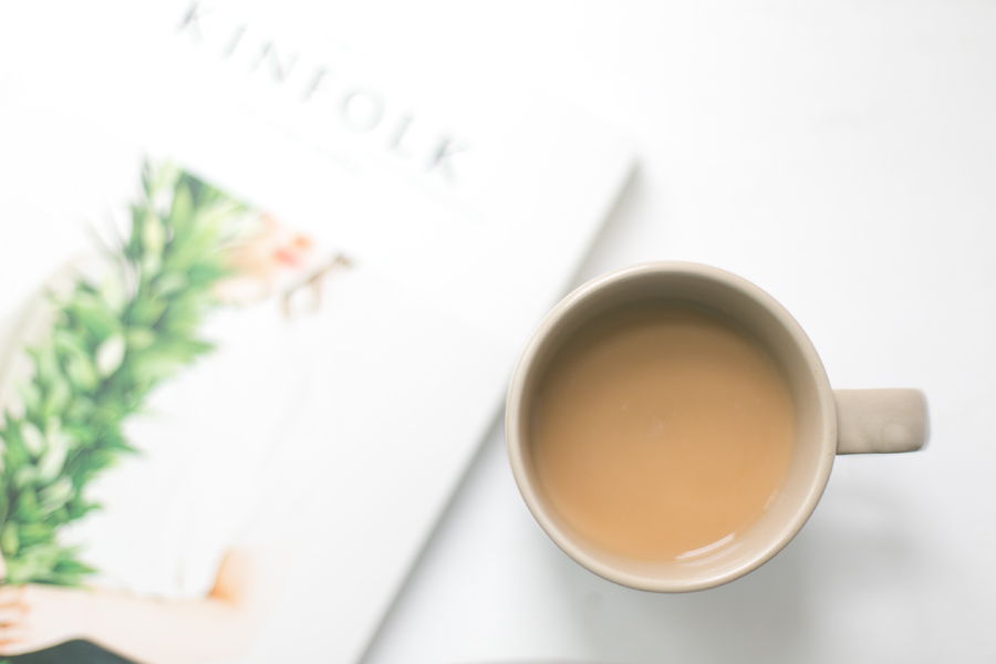 a cup of coffee